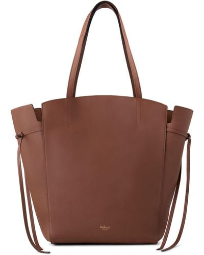 Mulberry Clovelly Tote - Brown