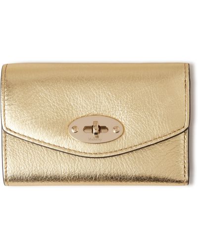 Mulberry Darley Folded Multi-card Wallet - Natural