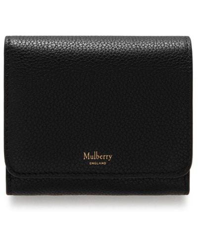 Mulberry Small Continental French Purse - Black