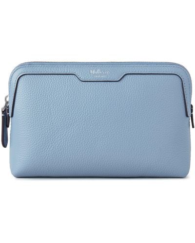 Mulberry Small Cosmetic Pouch - Blue