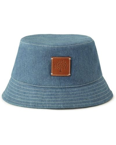 Mulberry Denim Bucket Hat - Blue
