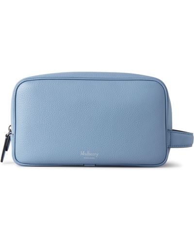 Mulberry Heritage Wash Case - Blue