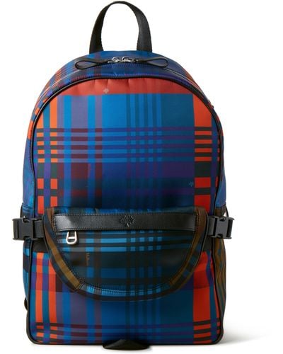 Mulberry Unisex Backpack In Multicolour Econyl Regenerated Nylon - Blue