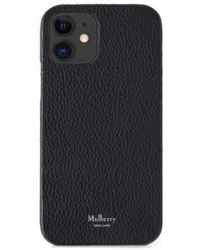 Mulberry Iphone 12 Case - Black