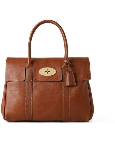 Mulberry Bayswater In Oak Legacy Nvt - Brown