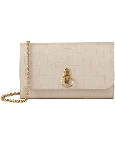 Mulberry Amberley Clutch - Natural