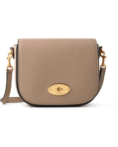 Mulberry Small Darley Satchel - Natural
