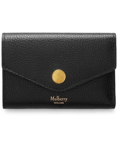 Mulberry Folded Multi-card Wallet - Black