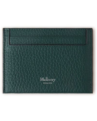 Mulberry Credit Card Slip - Green