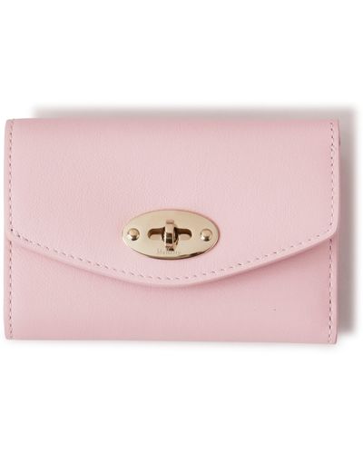Mulberry Darley Folded Multi-card Wallet - Pink
