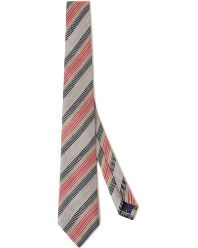 Mulberry Paul Smith Tie - Brown