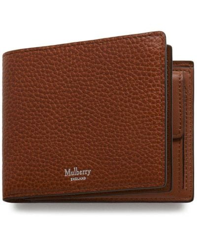 Mulberry 8 Card Coin Wallet - Brown