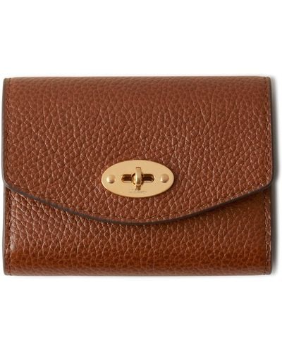 Mulberry Darley Concertina Wallet - Brown