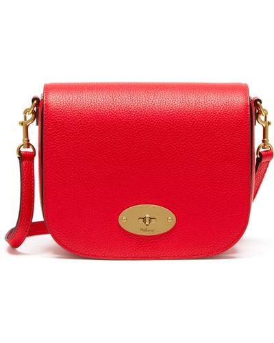 Mulberry Small Darley Satchel - Red