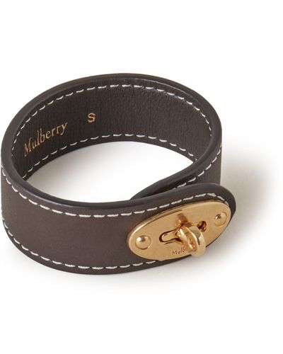 Mulberry Bayswater Leather Bracelet - Brown