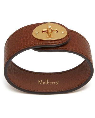 Mulberry Bayswater Leather Bracelet - Brown