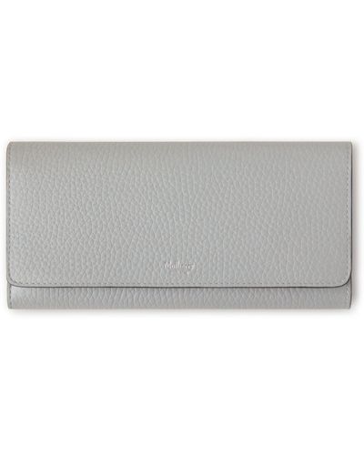 Mulberry Continental Wallet - Gray
