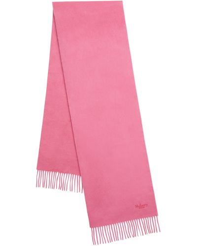 Mulberry Cashmere Scarf - Pink