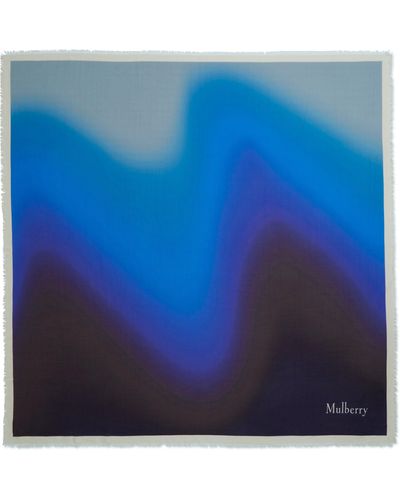 Mulberry Soft Wave Square - Blue