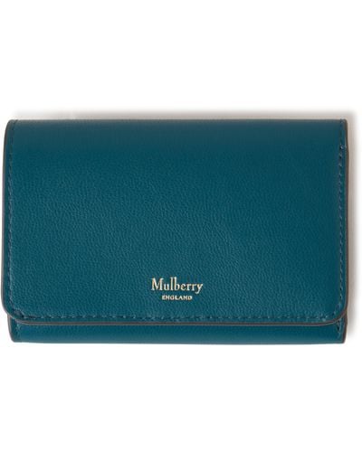 Mulberry Continental Trifold - Blue
