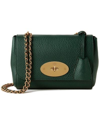 Mulberry Lily In Green Matte Croc