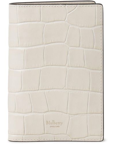 Mulberry Passport Cover - Natural