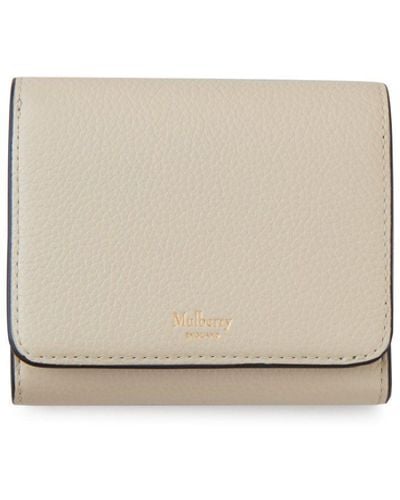 Mulberry Small Continental French Purse - Natural