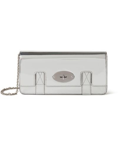 Mulberry East West Bayswater Clutch - Metallic