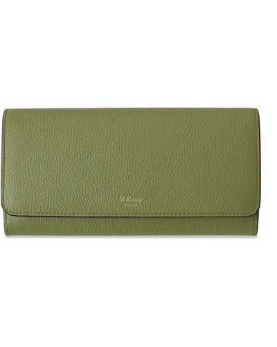 Mulberry Continental Wallet - Green