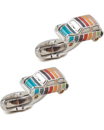 Mulberry Paul Smith Cufflinks - Metallic