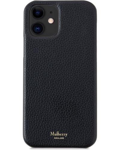 Mulberry Iphone 12 Case With Magsafe - Black