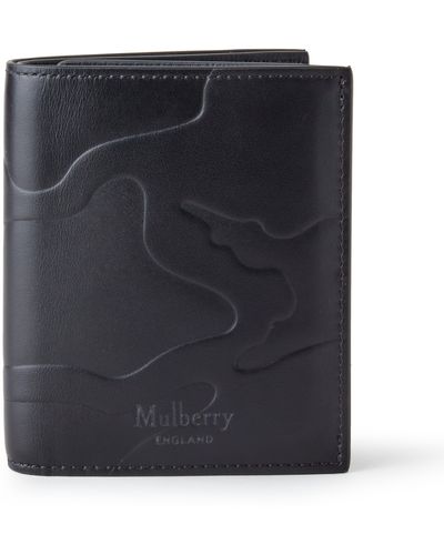 Mulberry Trifold Wallet - Black