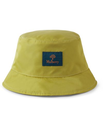 Mulberry Whip Stitch Summer Raffia Bucket Hat - Beige - Size M-L