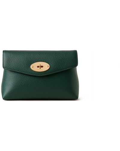 Mulberry Darley Cosmetic Pouch - Green
