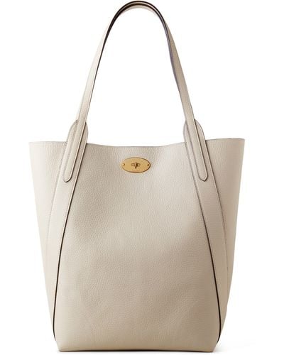 Mulberry North South Bayswater Tote - Natural