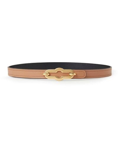 Mulberry Pimlico Reversible Thin Belt - Brown