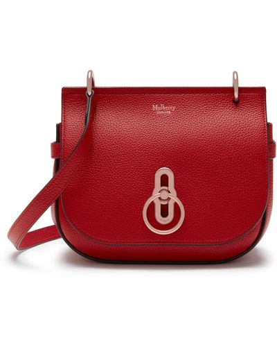Mulberry Small Amberley Satchel - Red