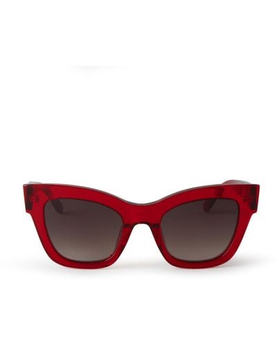 Mulberry Freya Sunglasses - Red