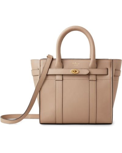 Mulberry Mini Zipped Bayswater - Brown