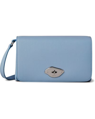 Mulberry Lana Wallet On Strap - Blue