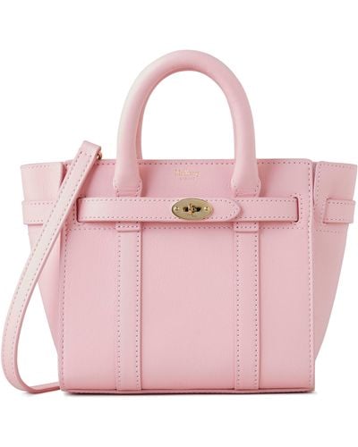 Mulberry Micro Zipped Bayswater - Pink