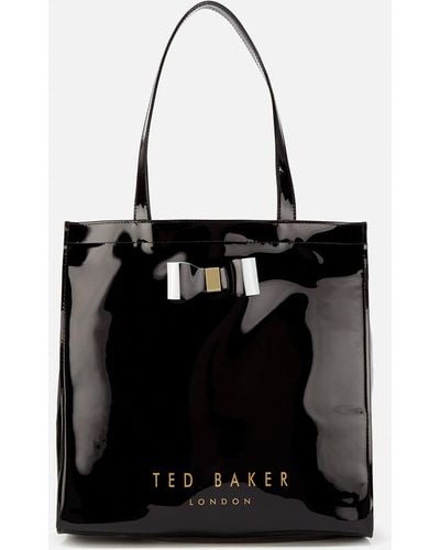 Ted Baker Women's KIMIAA Tote, Black, One Size: : Fashion