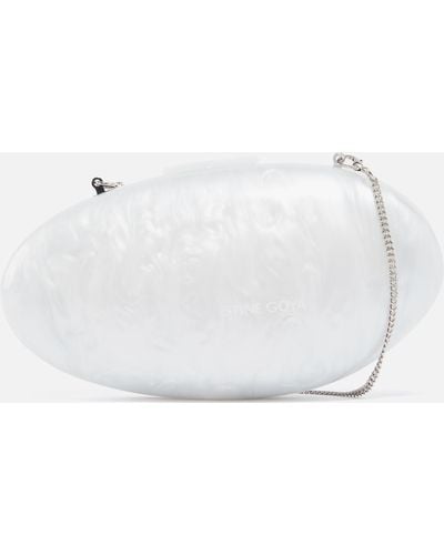 Stine Goya Accra Resin Clutch Bag - White