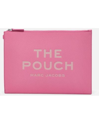 Marc Jacobs The Large Leather Pouch - Pink