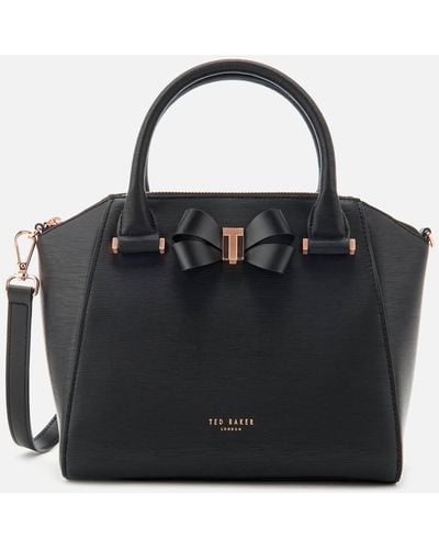 Ted Baker Charmea Bow Detail Small Tote Bag - Black