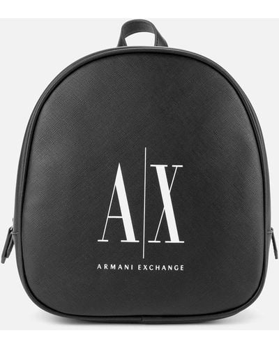 Armani Exchange Icon Backpack - Black