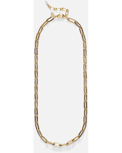 Anni Lu Golden Hour 18-karat Gold-plated Necklace - White