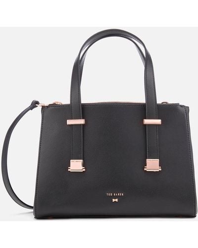 Ted Baker Audrey Adjustable Handle Small Tote Bag - Black