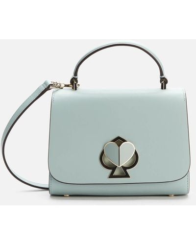 Kate Spade Nicola Twistlock Small Top Handle Bag - Blue