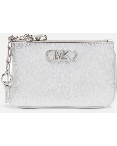 MICHAEL Michael Kors Michael Kors Parker Small Leather Wallet - White